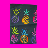 Tea towel - "Oh SO bright" - Pineapple
