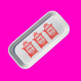 Small tray -  Funky little Birdcages