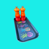 Small tray -  Funky little Pineapples