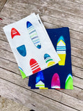 Tea towel - "Oh SO bright" Boards