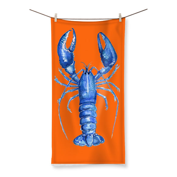 Fun fab lobster Towel - Orange