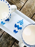 Small tray - Funky Blue Ginger Jar