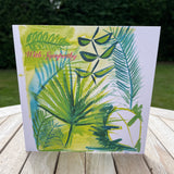 In Sympathy Greenery card