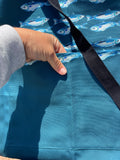 Fun and fabulous aprons - Blue Fish