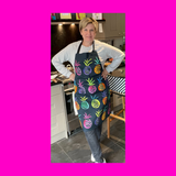 Fun and fab slate pineapple apron on me