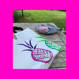 Fun and fab Trio of pineapples apron gift set