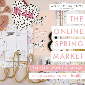 ONLINE SPRING MARKET 19th-21st March 10 am-10pm