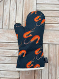 Oven Mitt - Dark Prawn