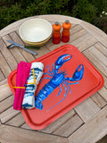 Large Lobster Tray -  ORANGE