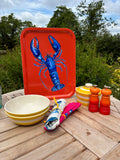 Large Lobster Tray -  ORANGE