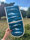Oven glove - Super Duper Fishes