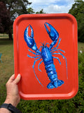 Large Lobster Tray -  ORANGE