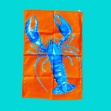 Oh SO bright tea towels - Lobster