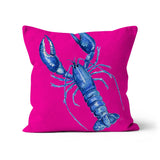 Pink Lobster  Cushion