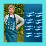 Fun and fabulous aprons - Blue Fish