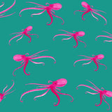 Pink Octopus Greetings cards - Pack of 3