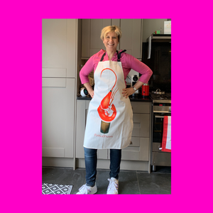 Fun and fabulous aprons - Potted Prawn