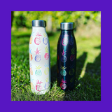 Popping pineapple water bottles